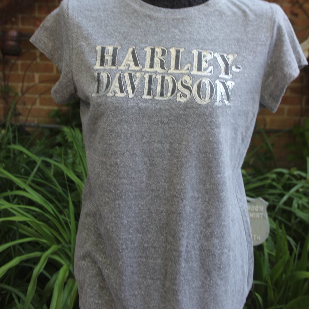 Harley Screaming Eagle T Shirt Silver Sparkles